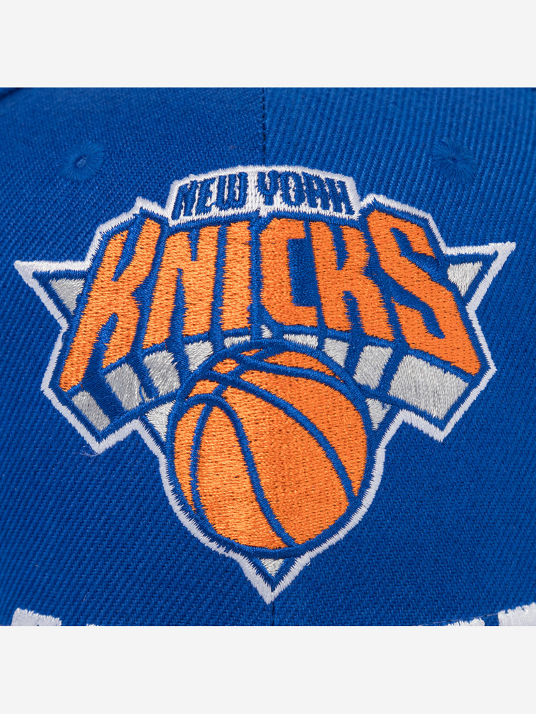 Бейсболка MITCHELL NESS HP10368-NYKBLUE New York Knicks NBA (синий)