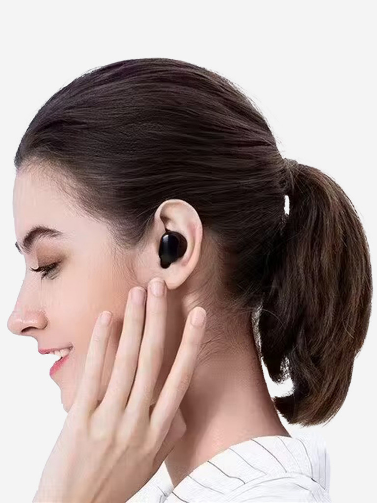 Беспроводные наушники Xiaomi Earbuds Basic 2 версия с шумоподавлением черные