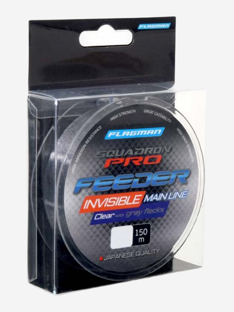 Леска Squadron Pro Feeder Invisible Main Line FLAGMAN 150м 0.29мм