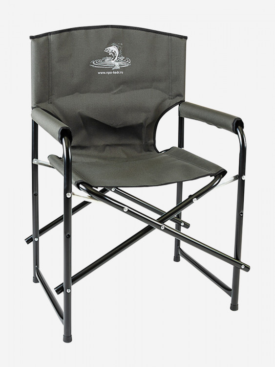 Кресло складное сталь 22 мм, Кедр