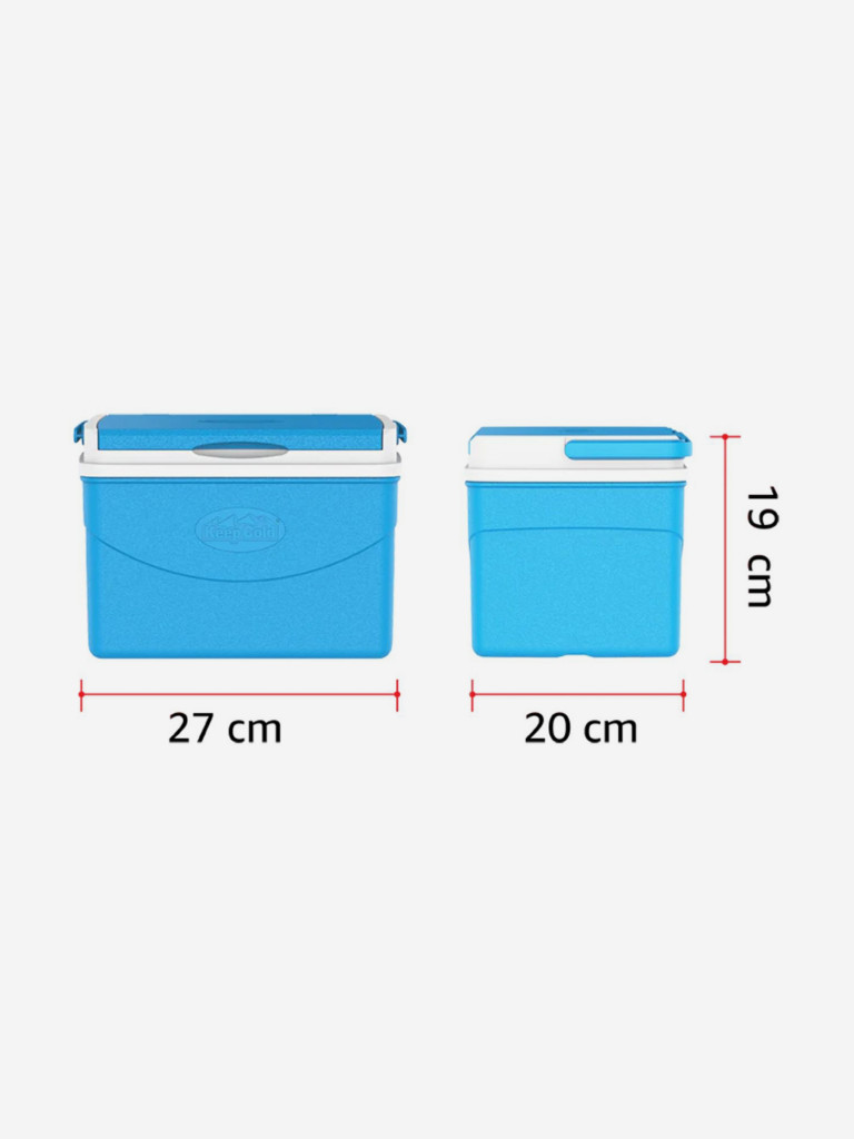 Термоконтейнер EZ COOLERS Keep cold picnic icebox, 5 л, синий