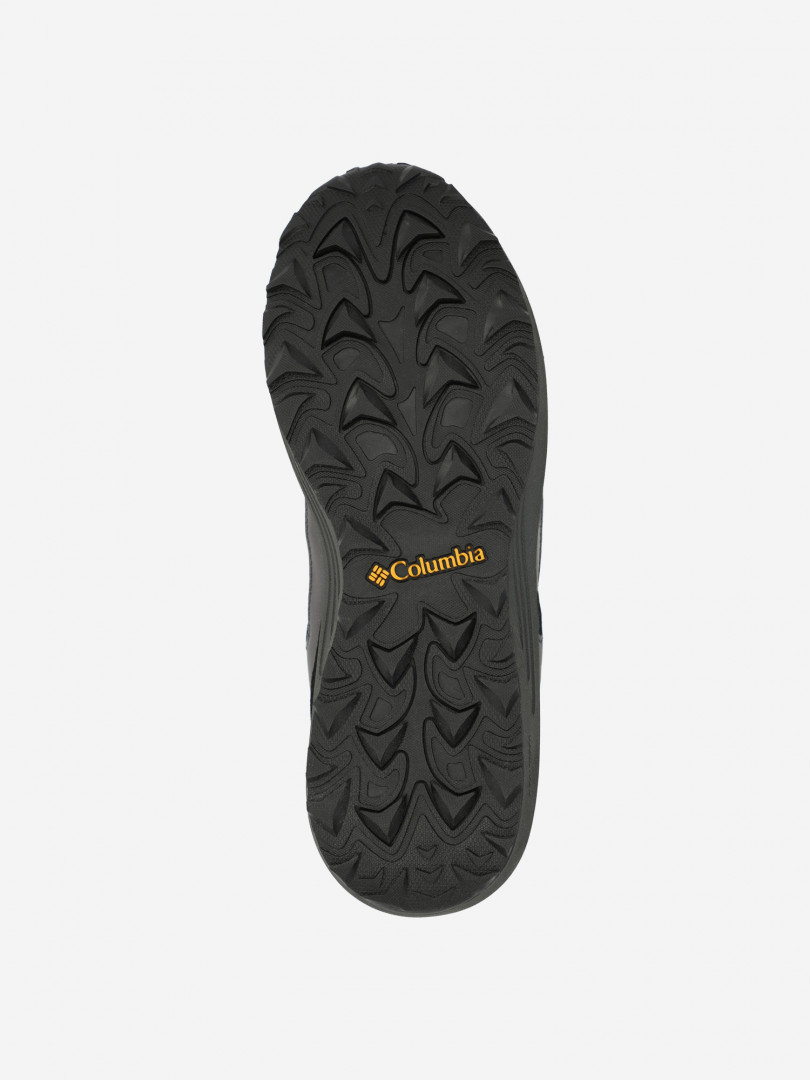 фото Полуботинки мужские columbia trailstorm waterproof, серый