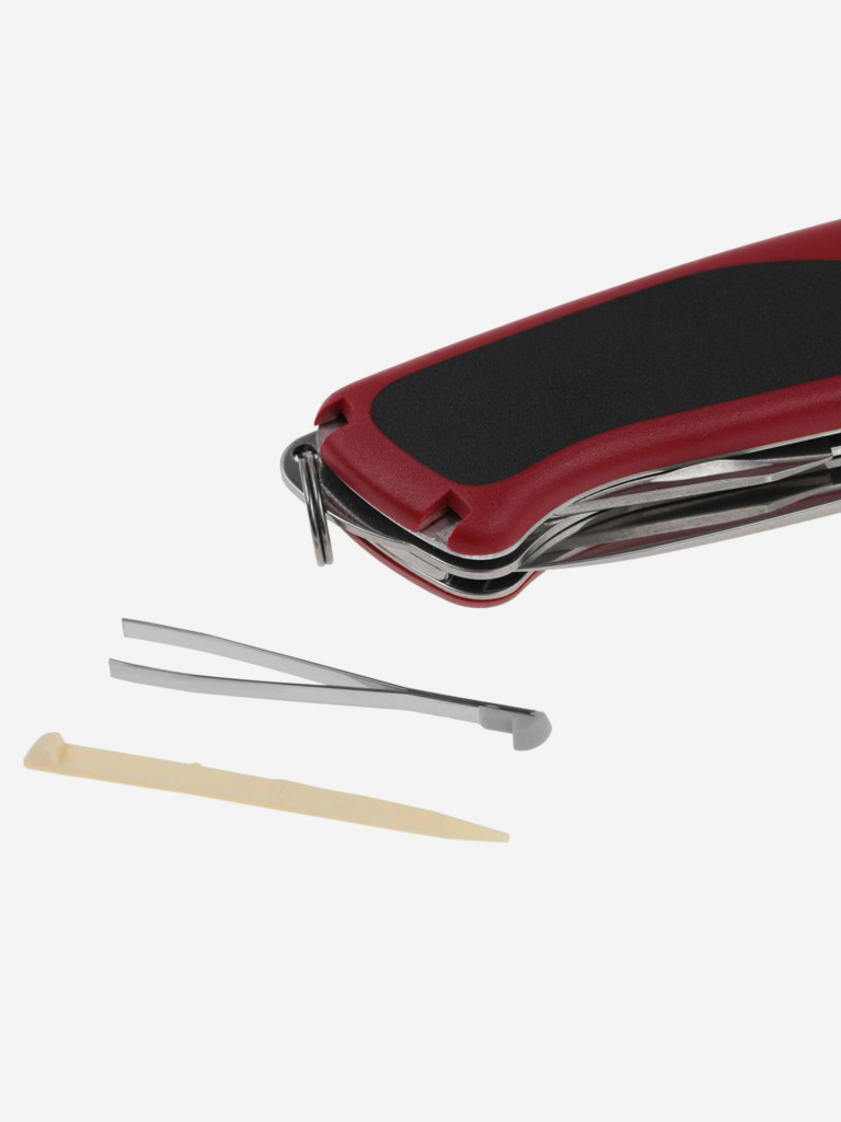 Складной нож Victorinox RangerGrip 61, красный/черный, 0.9553.mc