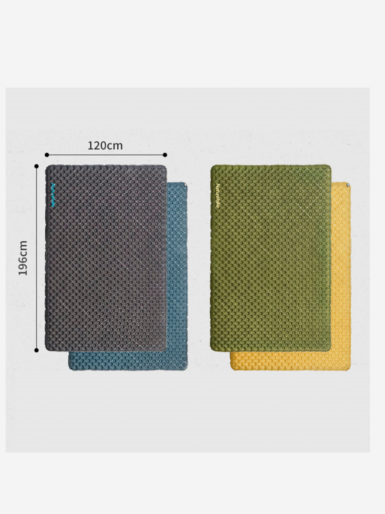Коврик двойной надувной Naturehike R3.5 Double Green