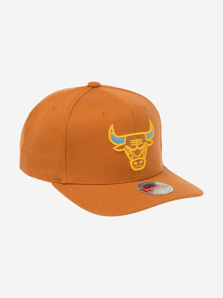 Бейсболка MITCHELL NESS HHSSINTL1507-CBUBROW Chicago Bulls NBA (коричневый)