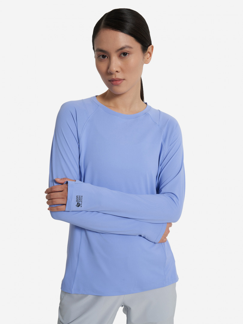 Лонгслив женский Mountain Hardwear Crater Lake Long Sleeve Синий 2499₽