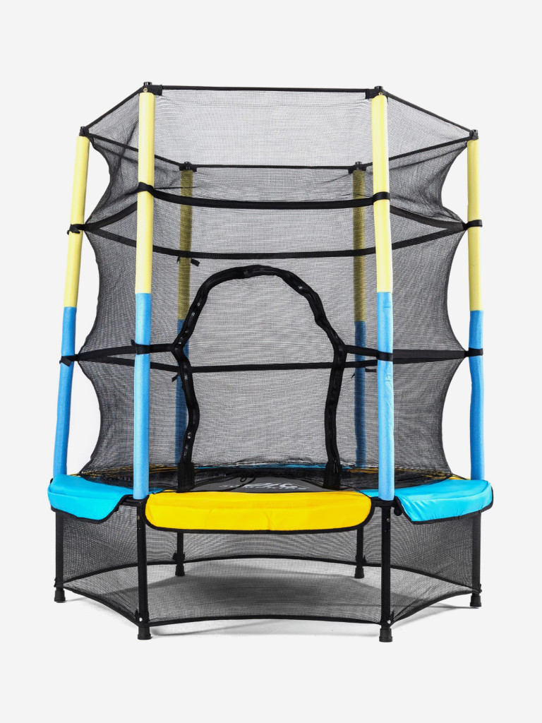 Батут DFC JUMP KIDS 55" желто-синий