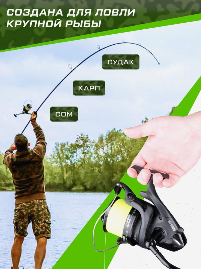Катушкa CARP PRO D-Carp 6000 SD