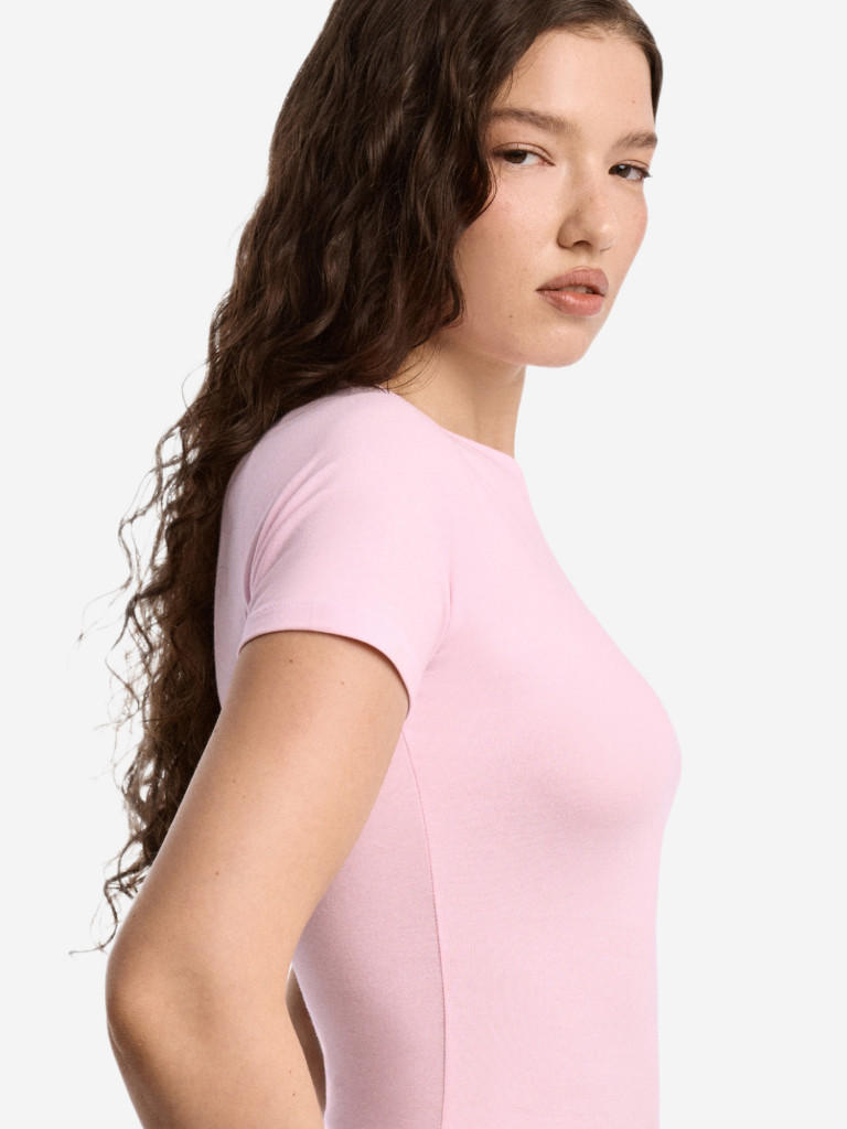 Футболка женская SOGU T-SHIRT SLIM HOME