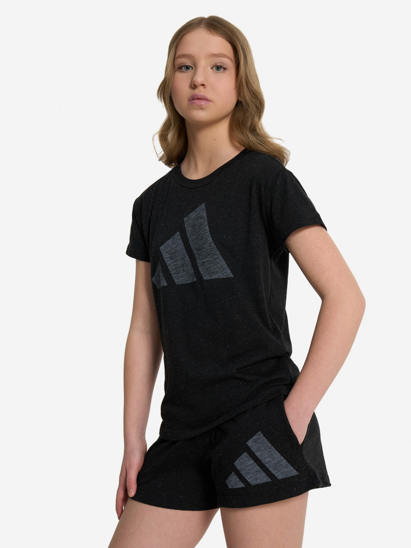 Футболка для девочек adidas Черный 3199₽