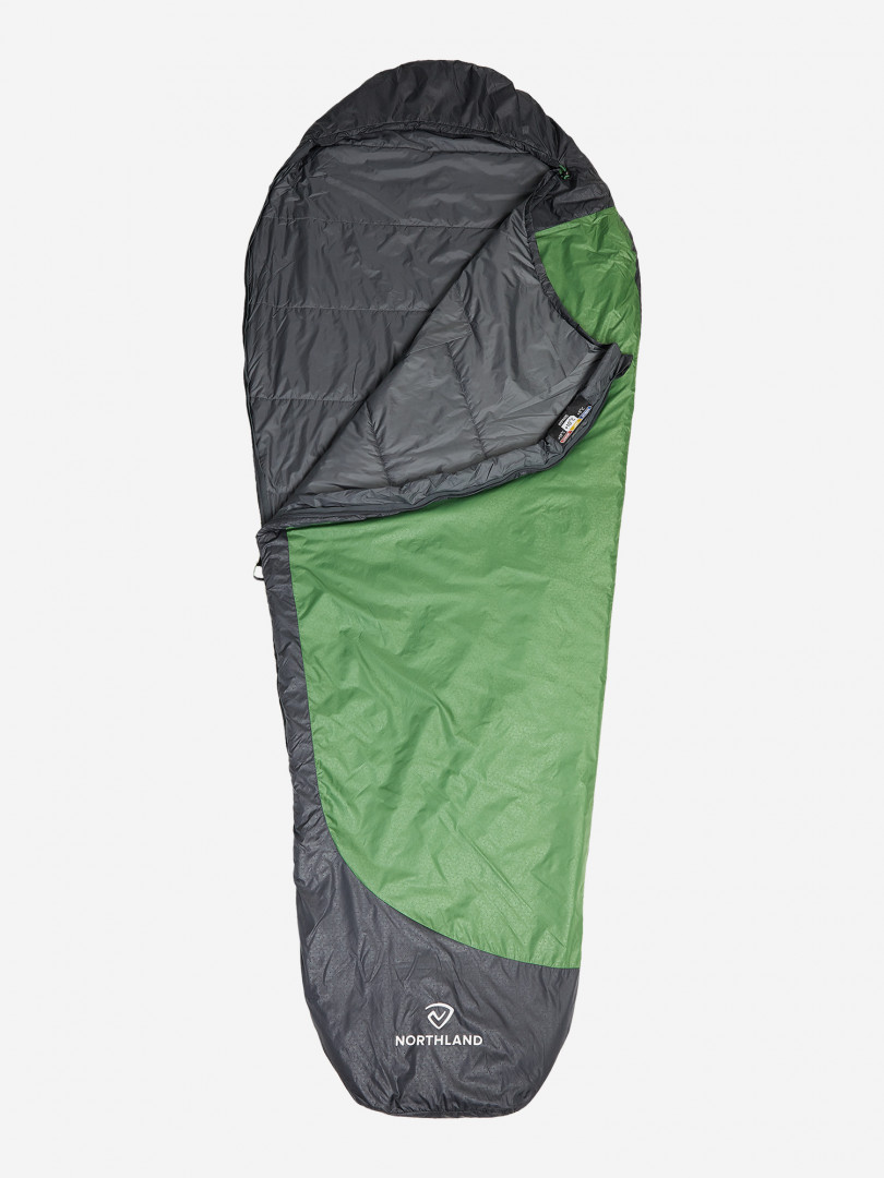 фото Спальный мешок northland hypnos +10 левосторонний, зеленый