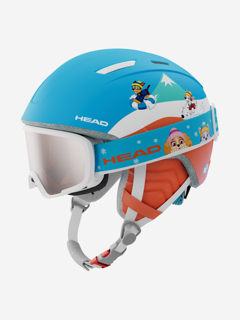 Шлем горнолыжный детский Head Mojo Set Paw с маской в комплекте S2 (VLT 20%)