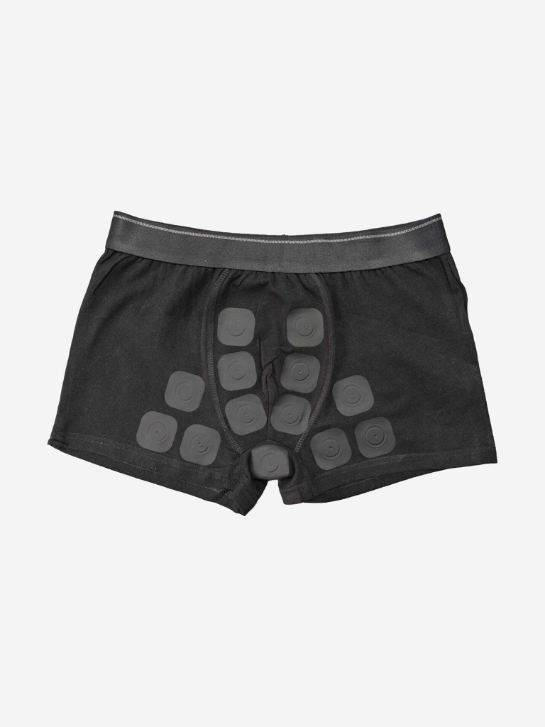 Тайтсы укороченные с точечной компрессией, мужские, SportDots, BL