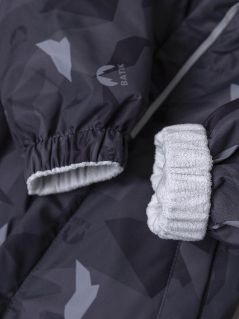 Кобинезон детский batik Брауни принт серый монохром