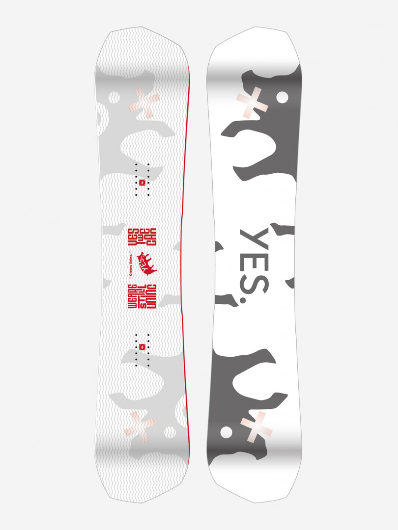 Сноуборд YES Greats UnInc Красный 75999₽