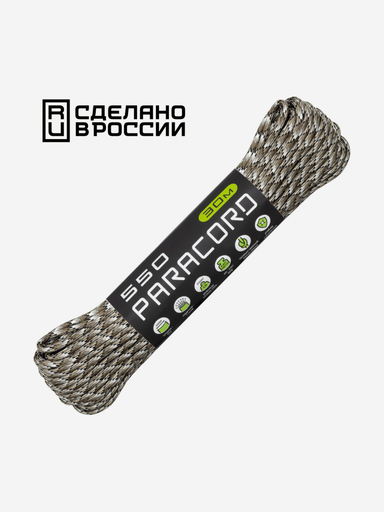 Паракорд 550 CORD nylon 30м RUS (scorpion camo)