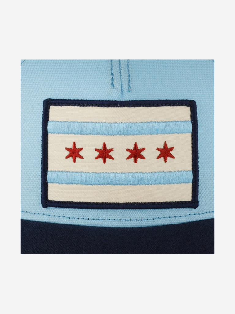 Бейсболка с сеточкой AMERICAN NEEDLE 42960A-CHGO Chicago Valin (голубой)