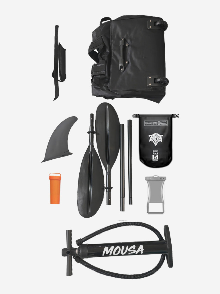 Каяк надувной Mousa Adventure Stability 391 см, 1-местный