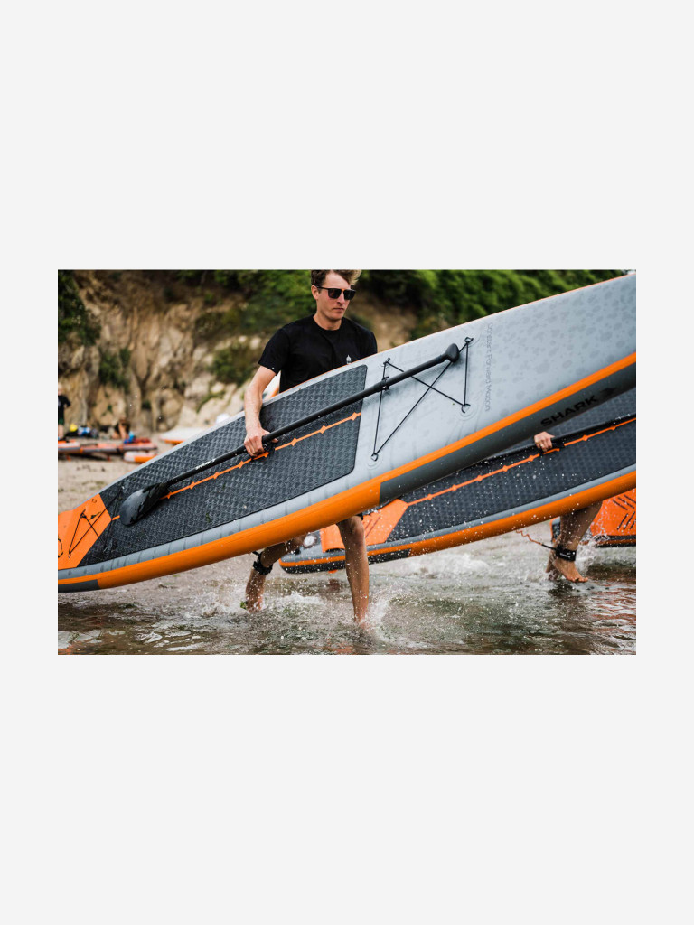 Доска SUP надувная комплект Shark Touring Xplor 12'6"x32"x6"