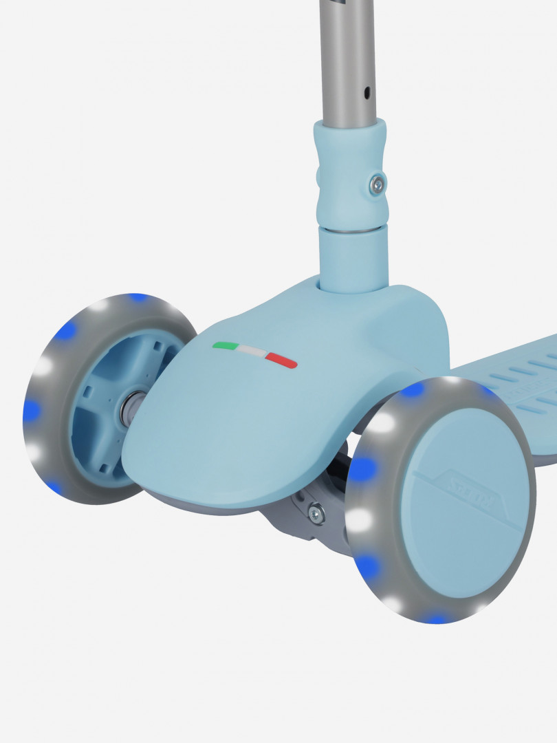 фото Самокат 3-х колесный детский roces primo 125 мм, голубой
