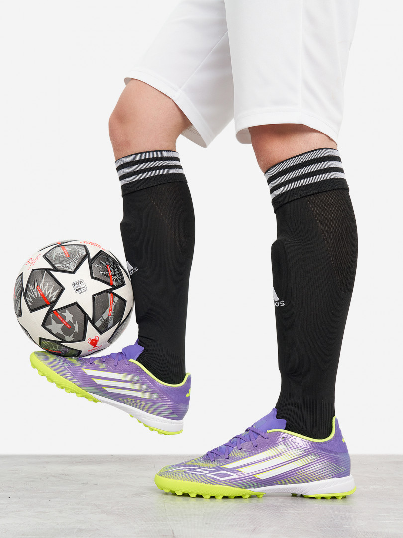 фото Бутсы мужские adidas f50 league, фиолетовый