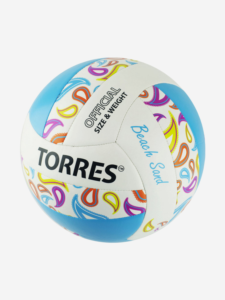 Мяч для пляжного волейбола Torres Beach Sand Blue арт.V32095B р.5