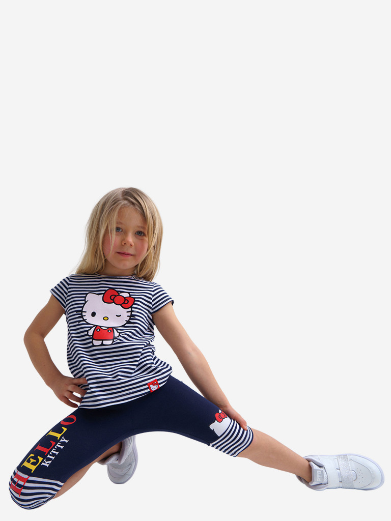 Комплект для девочек: футболка, легинсы PlayToday