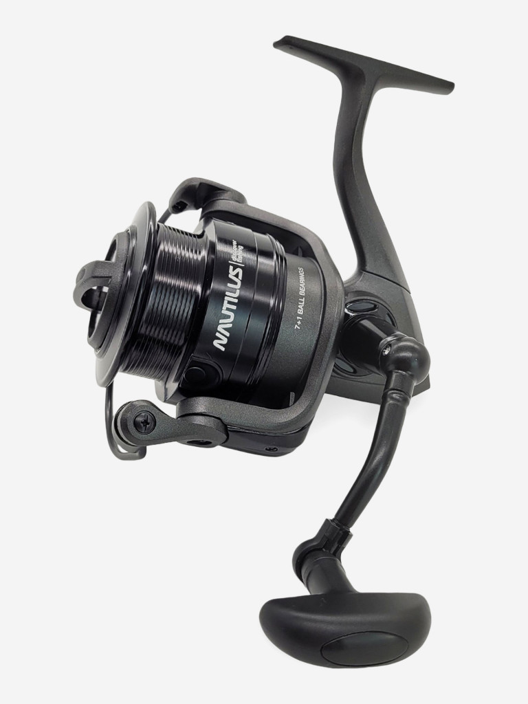Катушка для спиннинга Nautilus AURORA Feeder 4000, катушка для удочки с передним фрикционом