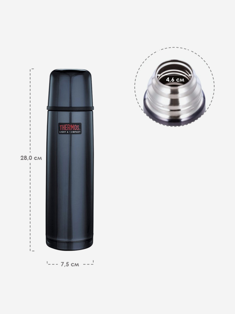 Термос для чая 750 мл THERMOS FBB-750 синий