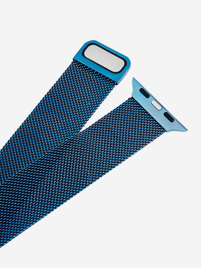 Ремешок для часов Apple Watch 41/40/38 mm Mutural Оригинал, ультралегкий металлический на магните — темно-синий