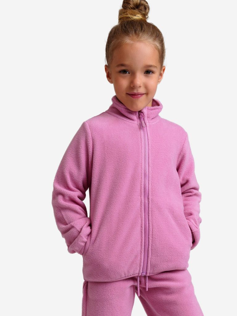 Комплект флисовый для девочки: толстовка, брюки PlayToday