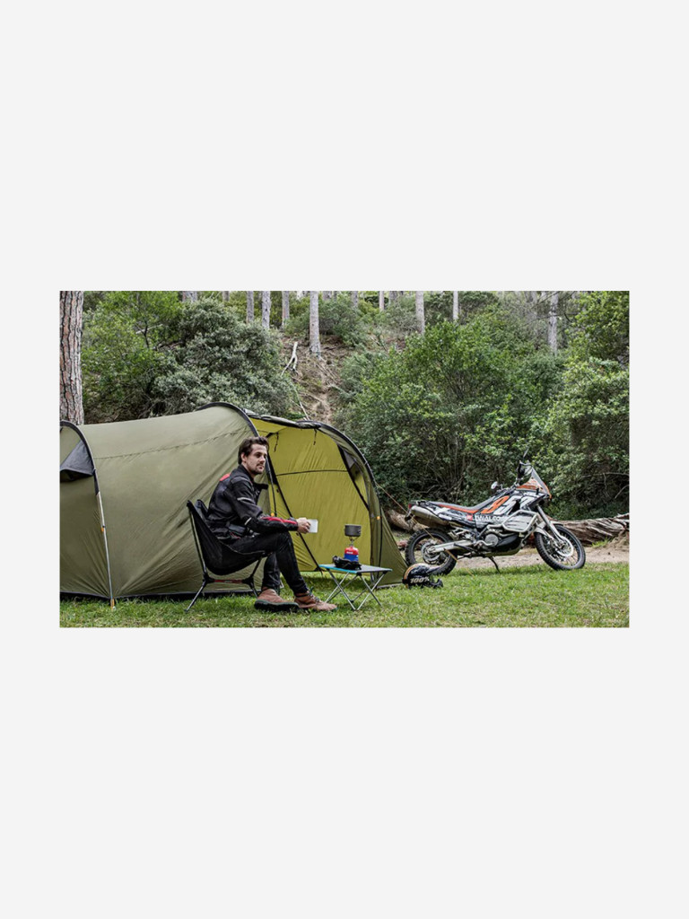 Палатка Naturehike Could Tourer 2-местная+ мотоцикл, алюминиевый каркас, серый