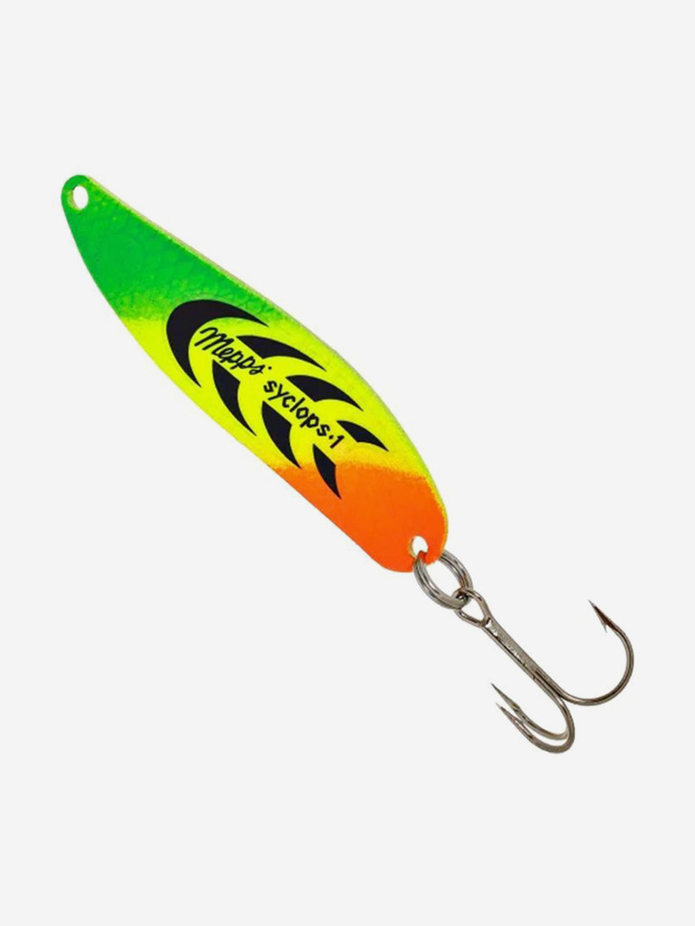 Блесна колебалка для рыбалки Mepps SYCLOPS, 1, Tiger/Gold, комплект из 5 штук