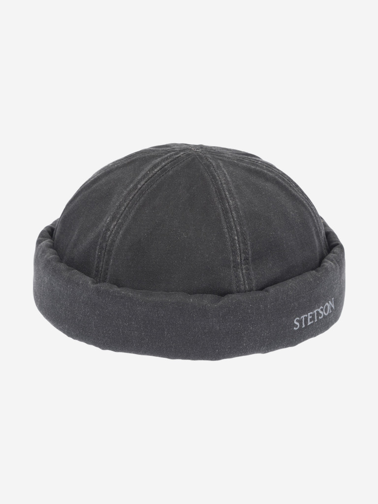 Шапка докер STETSON 8821101 DOCKER CO/PES (черный)