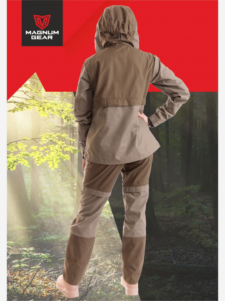 Антиклещевой костюм женский MAGNUM GEAR PROTECTOR LADY бежевый