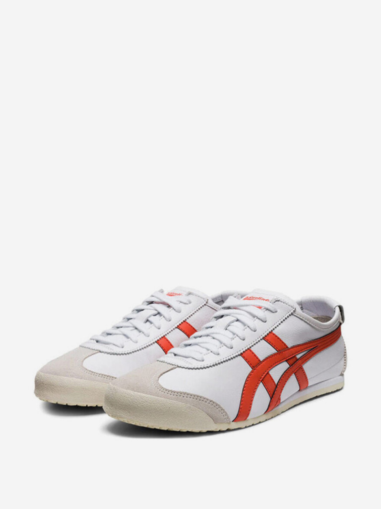 Кроссовки Onitsuka Tiger Mexico 66 White Red Snapper