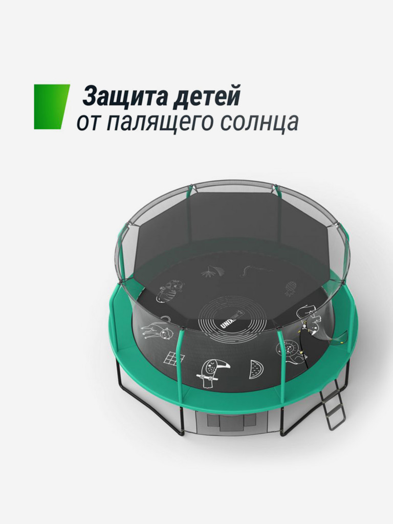 Солнцезащитный тент UNIX Line 366 см