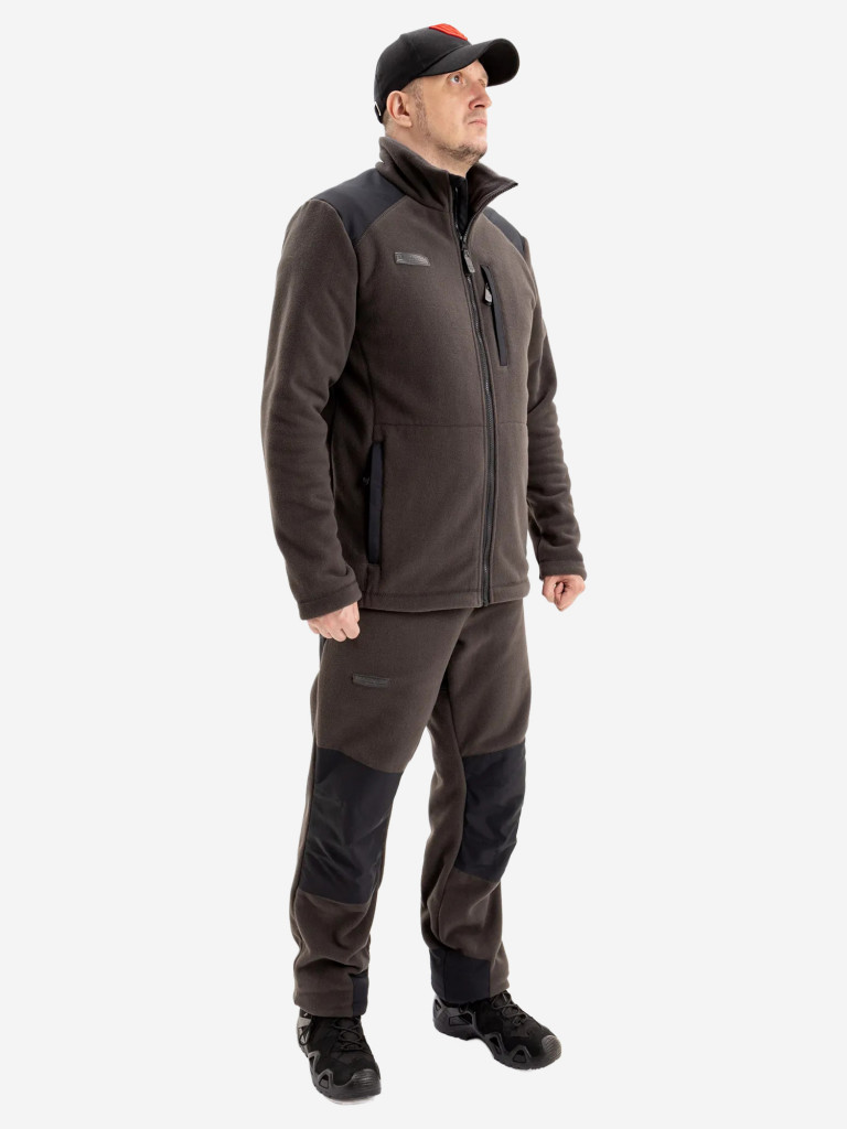 Брюки флисовые мужские для охоты и рыбалки MAGNUM GEAR MARAL графит