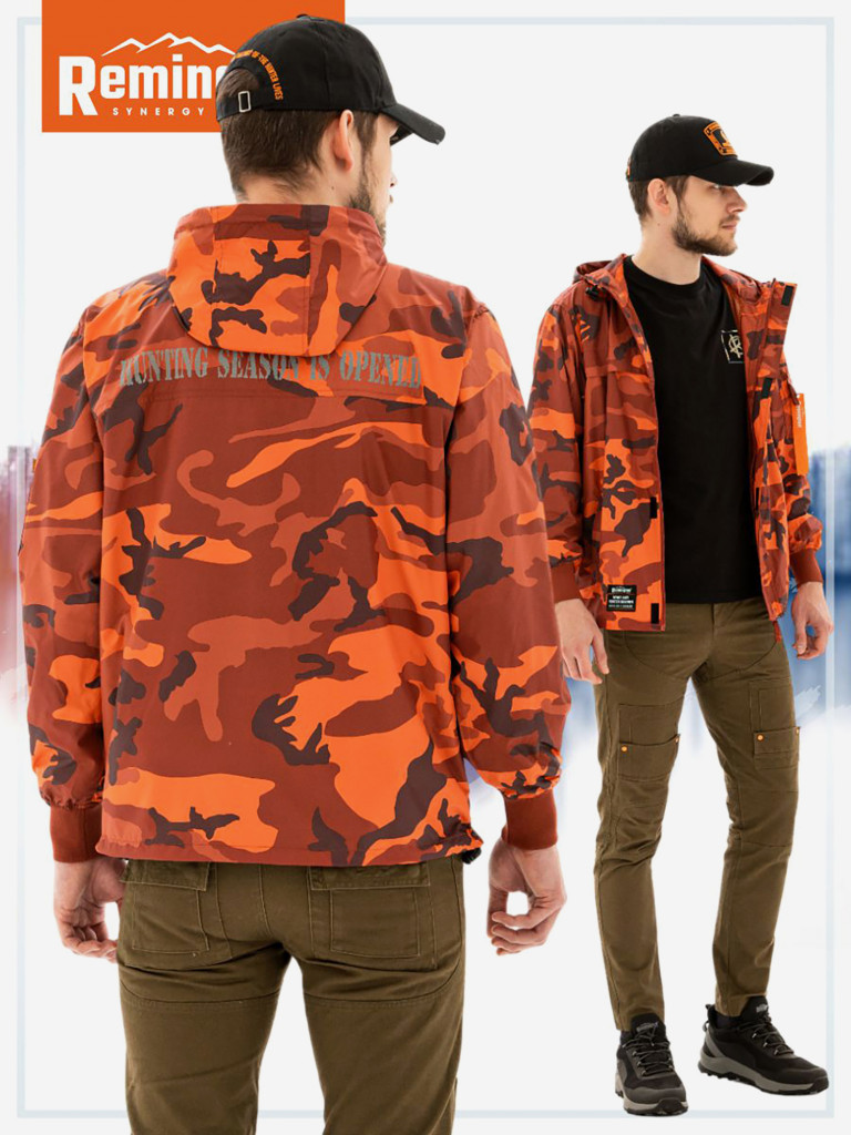 Куртка ветровка Remington Protest Orange