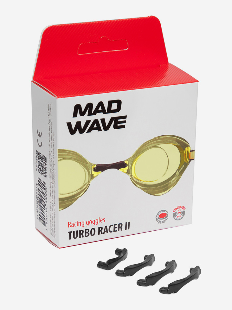 Стартовые очки Mad Wave Turbo Racer II