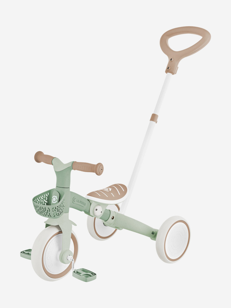 Трехколесный велосипед-беговел Globber LEARNING TRIKE 3в1 PLUS ECOLOGIC