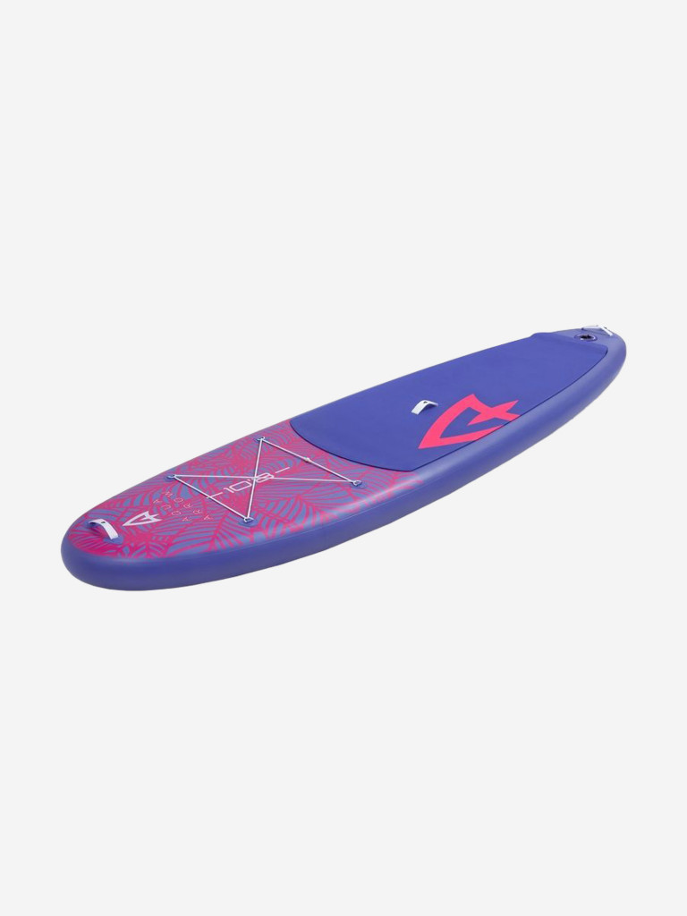 SUP доска надувная Aqua Arrow 10.8 ART Purple Leaf, полная комплектация