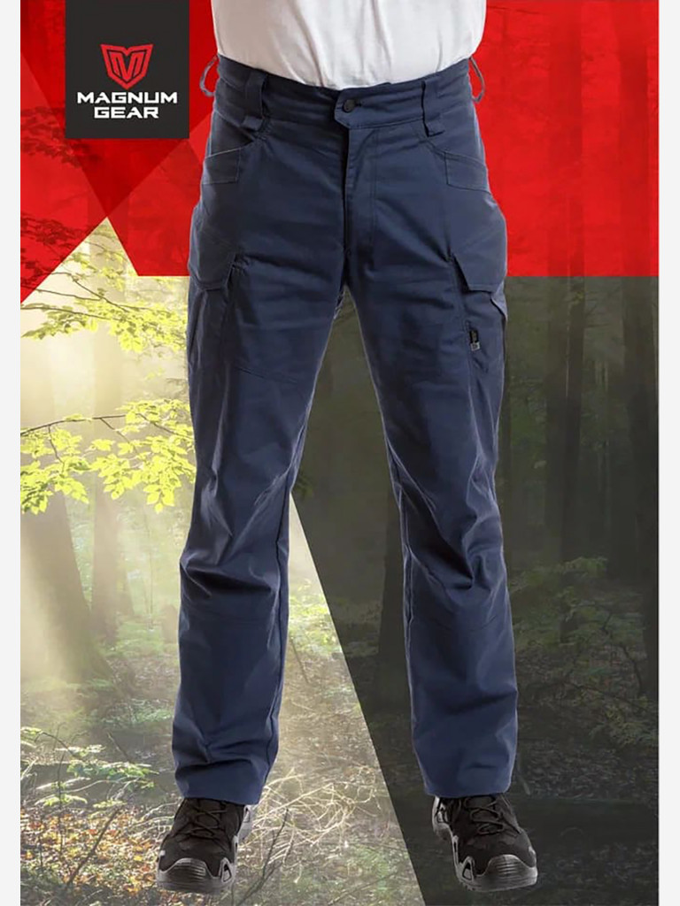 Брюки для рыбалки мужские MAGNUM GEAR FLAGMAN синий
