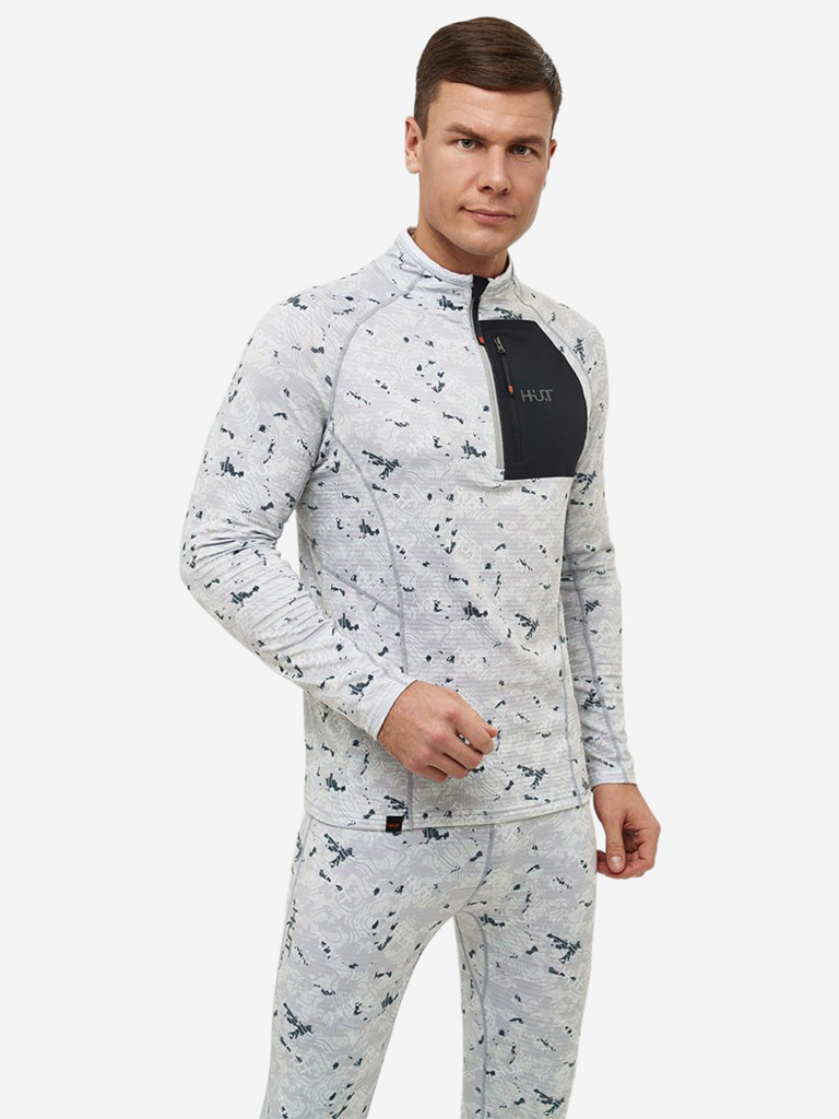 Термобелье лонгслив для охоты и рыбалки мужской H.U.T. YUGAN