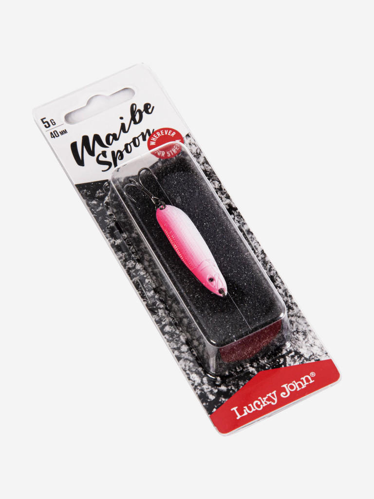 Блесна колеблющаяся Lucky John MAIBE SPOON, длина 40 мм, вес 5 г