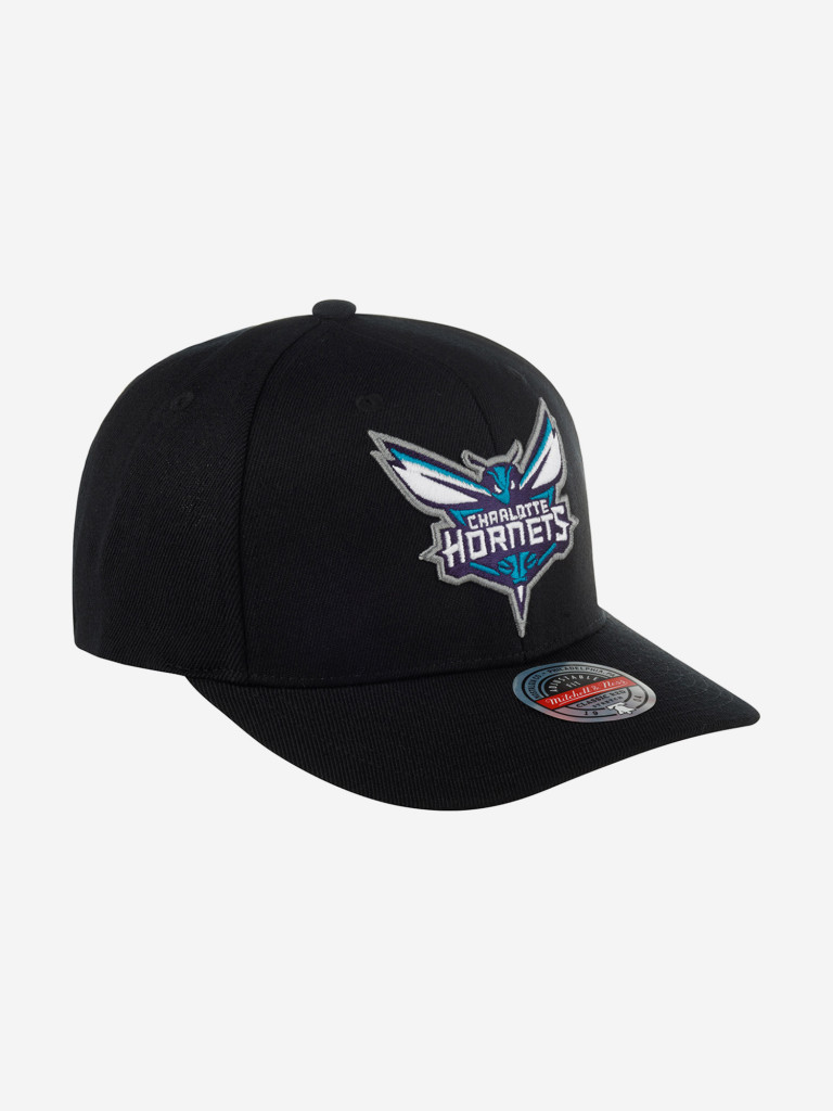 Бейсболка MITCHELL NESS HHSSINTL1245-CHOBLCK Charlotte Hornets NBA (черный)