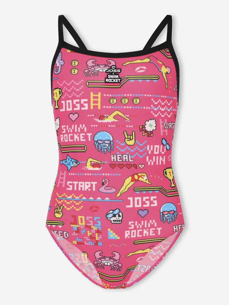 Купальник слитный для девочек Joss x Swim Rocket