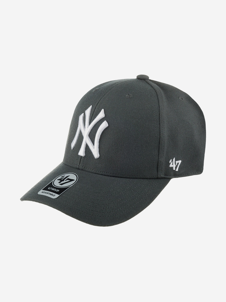 Бейсболка 47 BRAND B-MVP17WBV-CCA New York Yankees MLB (серый)