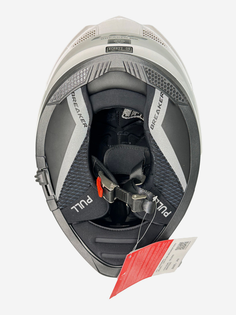 Мотошлем LS2 FF390 BREAKER EVO (белый глянцевый)