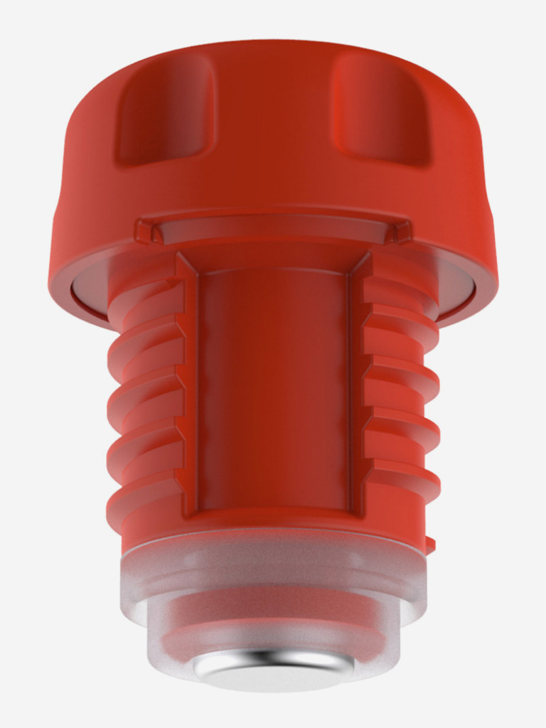 Термос вакуумный для напитков BOBBER Flask 770 мл пробка с каналами для налива, тепло до 36 часов, красный